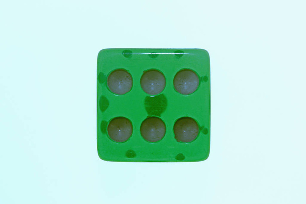 dice isolated over a white background - Fotografie, Obrázek