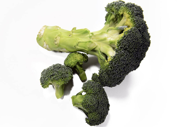 broccoli on white background - Foto, imagen