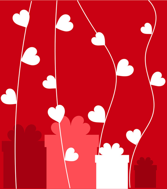 Cartão Valentine
 - Vetor, Imagem