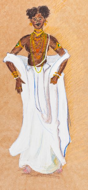 Hombre indio en traje tradicional
 - Foto, Imagen