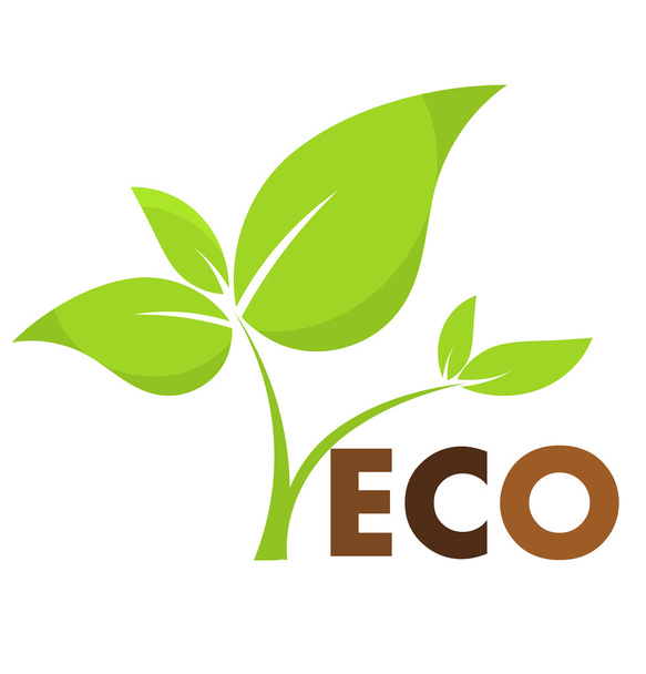 Plant eco icon - Vektor, Bild