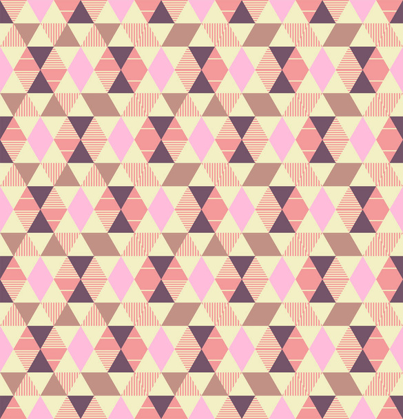 Background of Retro different vector seamless patterns tiling. Can be used for wallpaper, pattern fills - Vector, Imagen