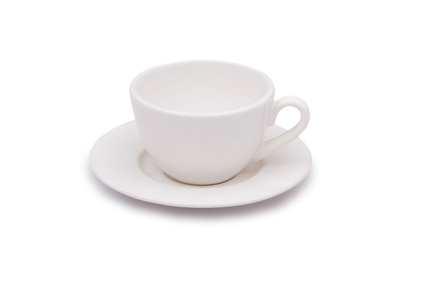 Порожня чашка ізольована на білому
 - Фото, зображення