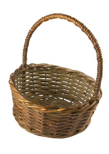 Brown wicker basket - Photo, Image