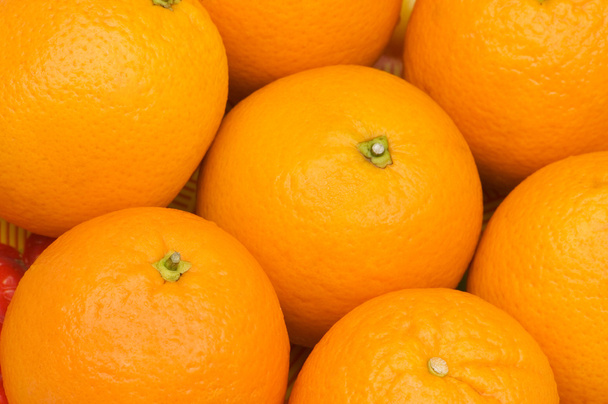 Primer plano de muchas naranjas
 - Foto, imagen