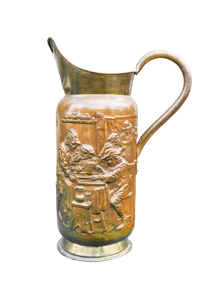 starověké bronzový konvice - Fotografie, Obrázek