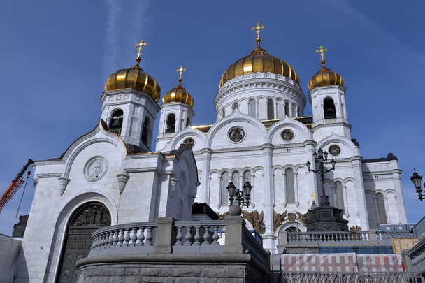 Cathedral of Christ the Saviour in Moscow, Russia - Foto, Imagen