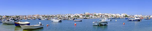 Panoramablick auf lagos in portugal - Foto, Bild