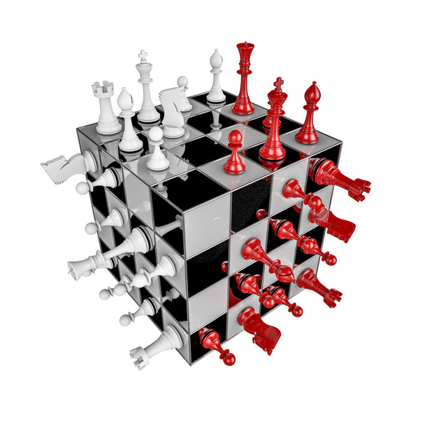Chess cube - Foto, Imagem