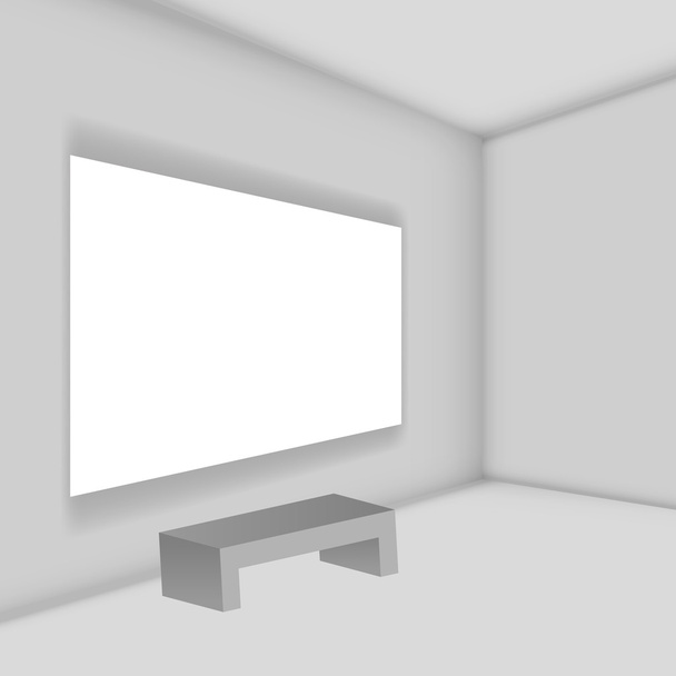 Illustration abstraite du vecteur d'écran blanc
 - Vecteur, image