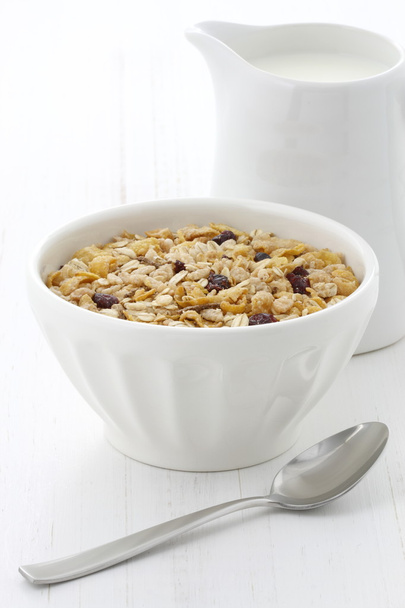 Delicioso y saludable cereal muesli
 - Foto, imagen