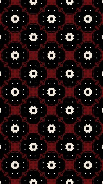 Ornate geometric pattern and abstract colored background - Photo, Image