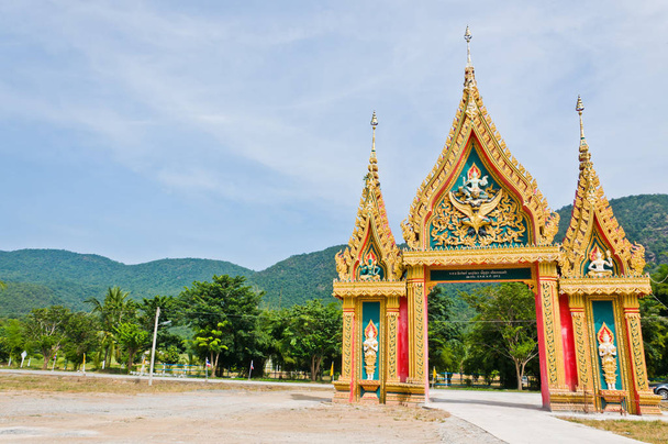 Decorate Main entrance temple - Foto, Imagen