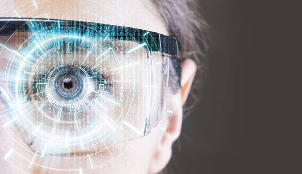 Futuristic smart glasses - Foto, Imagem