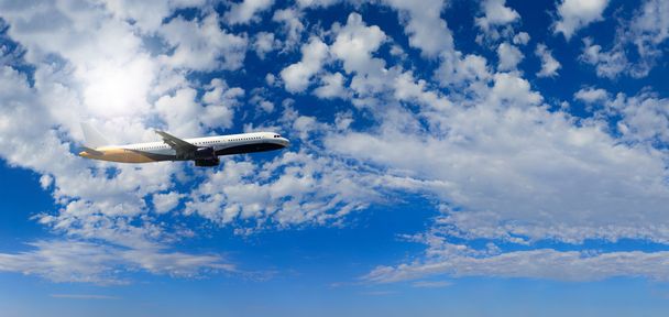 Пассажирские самолеты в полете
 - Фото, изображение