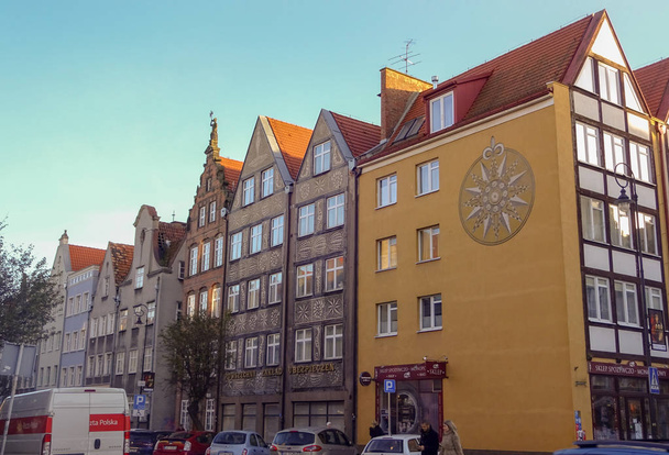 Beautiful architecture of Gdansk, Poland - Φωτογραφία, εικόνα