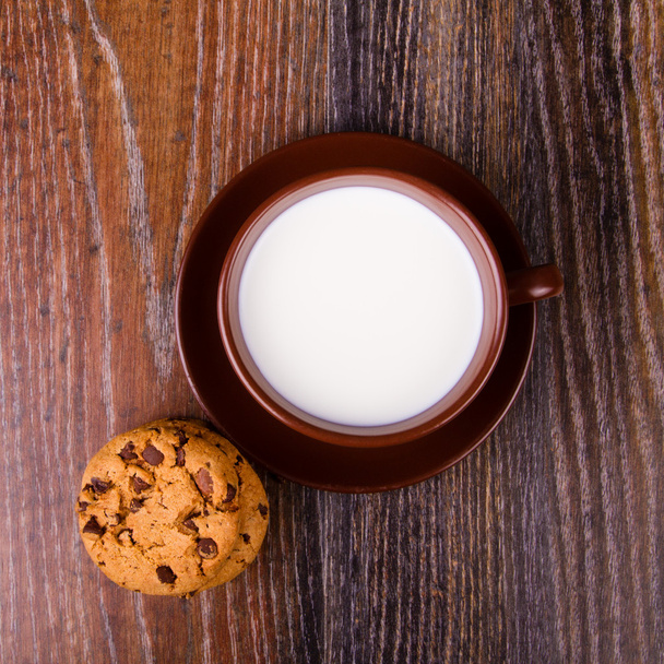 biscuits et lait
 - Photo, image