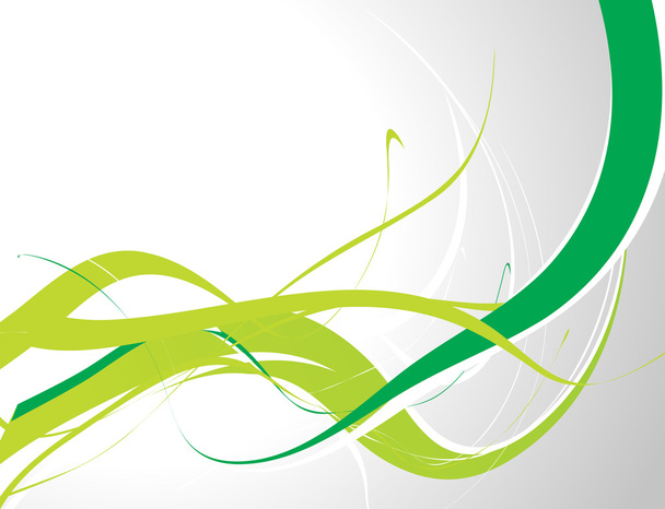 Abstract wave line background - Vector, Image