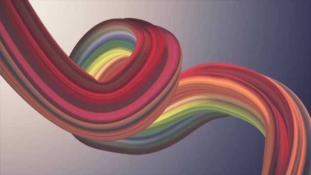 Pehmeät värit 3D tekee kaareva vaahtokarkki karkkia abstrakti muoto kuva tausta uusi laatu universaali värikäs iloinen 4k varastossa kuva
 - Valokuva, kuva