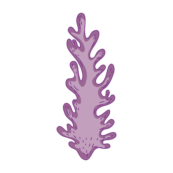 algas algas naturaleza icono
 - Vector, imagen