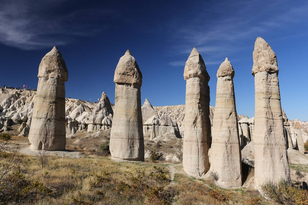 Rock Formations in Love Valley, Cappadocia, Nevsehir, Turkey - Foto, Bild