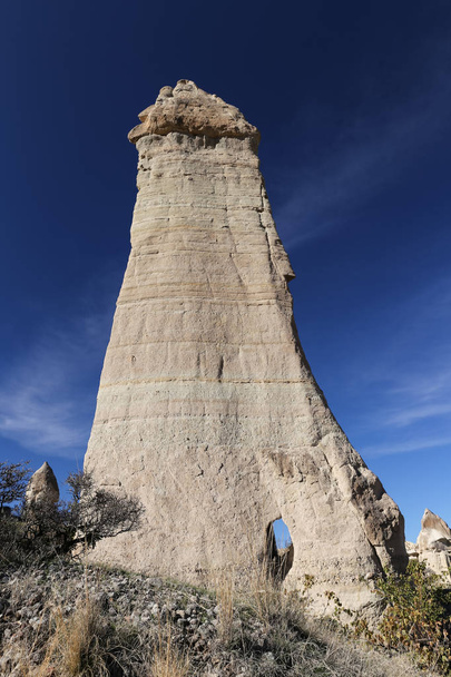 Rock Formations in Love Valley, Cappadocia, Nevsehir, Turkey - Фото, изображение