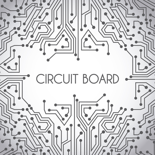 Diseño de placa de circuito
 - Vector, Imagen
