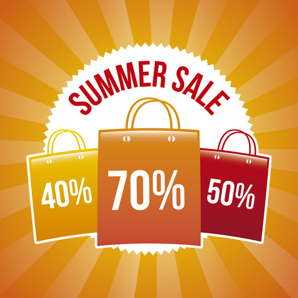 summer sale - Вектор,изображение