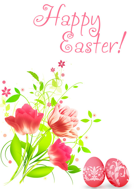 Happy Easter illustration - Zdjęcie, obraz