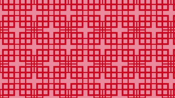 Modello quadrato geometrico senza cuciture rosso
 - Vettoriali, immagini