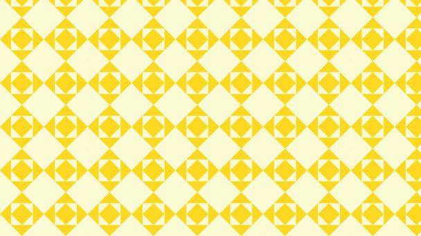 Світло-жовтий безшовний геометричний квадратний візерунок тла
 - Вектор, зображення