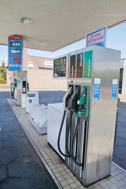 benzin benzinkút - Fotó, kép