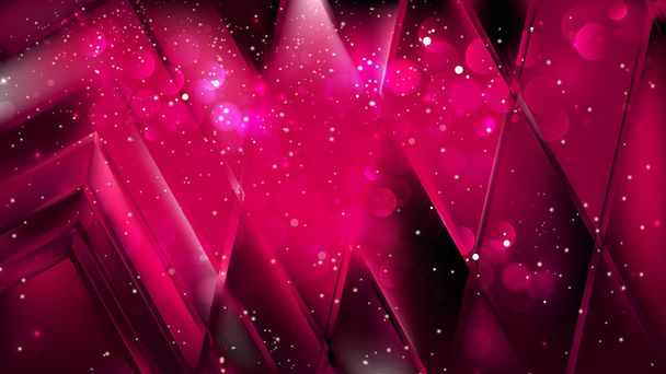 Abstract Cool Pink Blurred Bokeh Background - Vector, Image