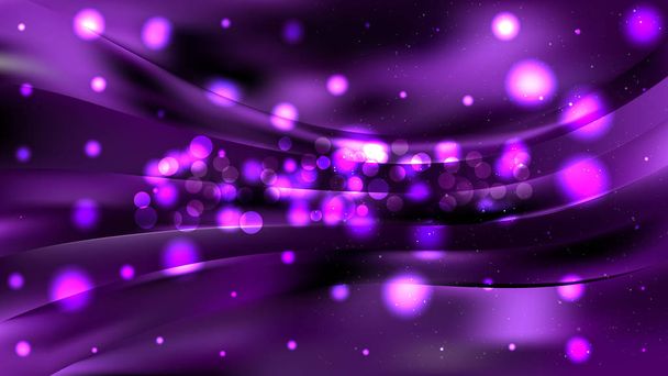 Abstract Cool Purple Blur Lights Background Image - Vector, Image