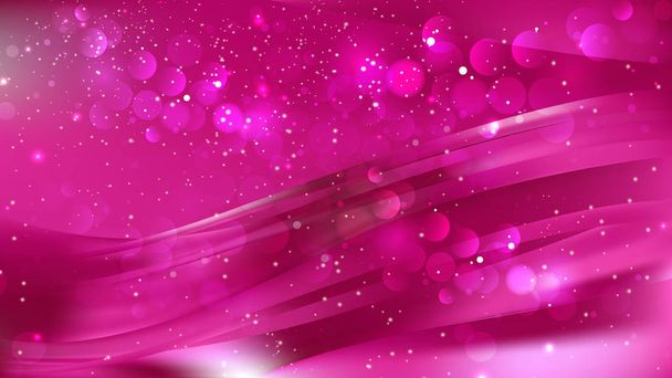 Abstrato rosa quente luzes desfocadas fundo
 - Vetor, Imagem