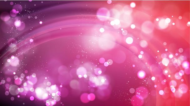 Abstract Pink and Black Bokeh Lights Background Image - Vector, Image