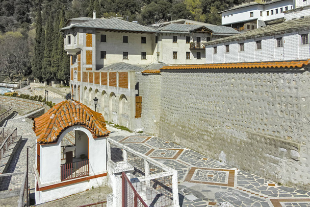 mittelalterliches Kloster der heiligen Maria eikosifoinissa, Ostmakedonien und Thrakien, Griechenland - Foto, Bild