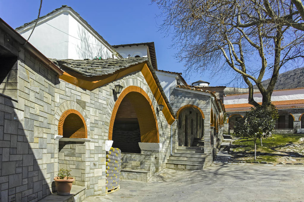 Середньовічний Святий монастир Святої Марії Ейкосіфонісса, Східна Македонія і Фракія, Греція - Фото, зображення