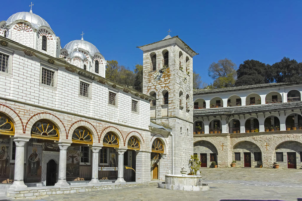 Medieval Holy Monastery of Holy Mary Eikosifoinissa, East Macedonia and Thrace, Greece - Photo, Image