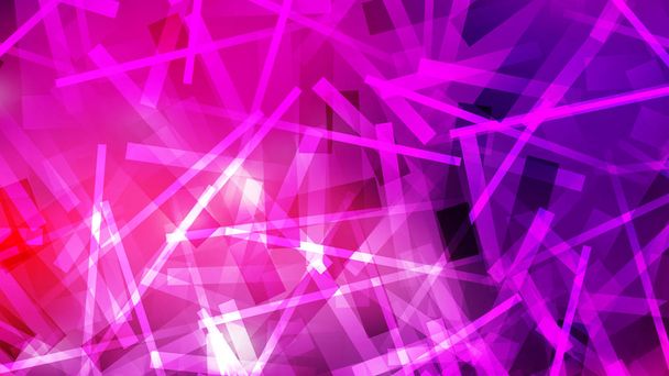Absztrakt rózsaszín és lila véletlenszerű átfedő vonalak Háttérvektor - Vektor, kép