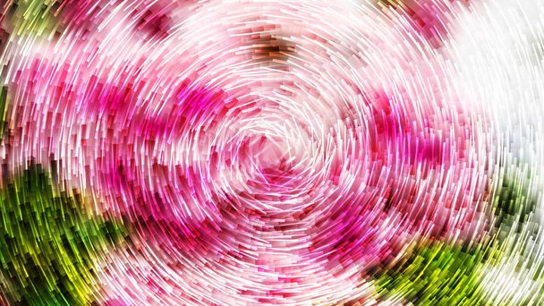 Розово-зеленые и белые круговые полотна фон Векторное искусство
 - Вектор,изображение