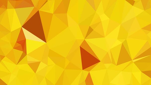 Abstract Orange and Yellow Polygonal Background Template Vector Graphic - Vector, Image