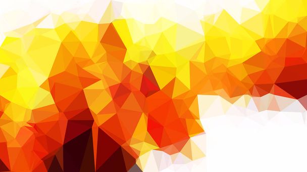 Red White and Yellow Polygon Background Template - Vector, Image