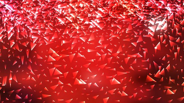 抽象的な暗い赤のランダムな三角形の背景 - ベクター画像