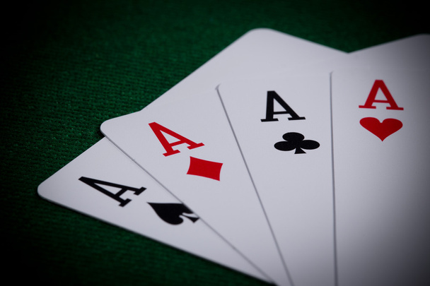 Poker close-up - Foto, Imagen