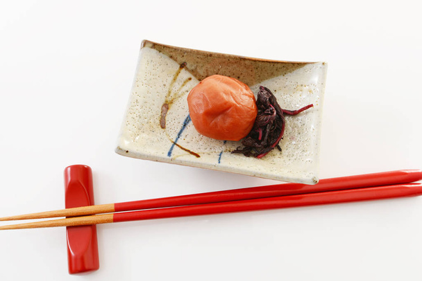 Japanese cuisine, Pickled plum - Foto, Imagem