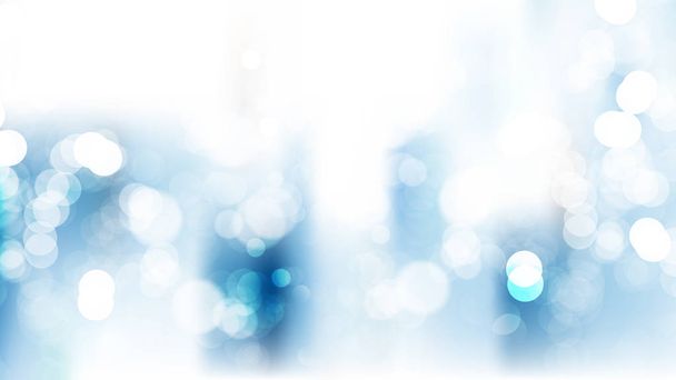 Abstrato azul e branco luzes fundo
 - Vetor, Imagem
