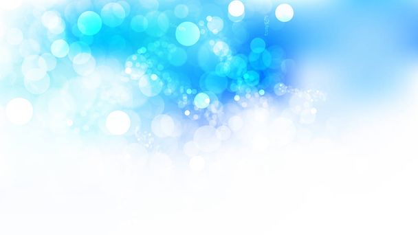 Голубые и белые огни
 - Вектор,изображение