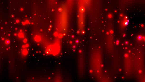 Fondo de luces Bokeh rojo fresco
 - Vector, imagen