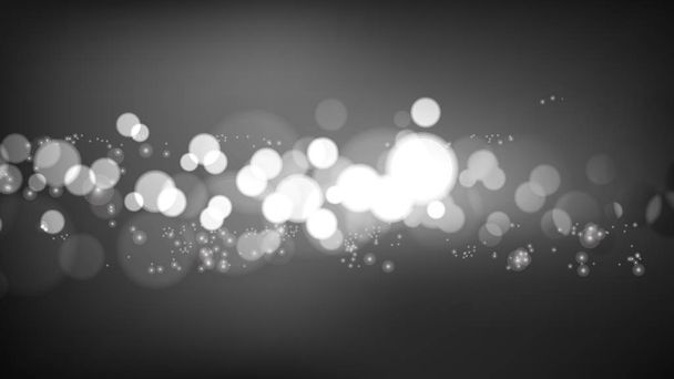 Dark Grey Blur Lights Background - Vector, Image